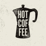Πίνακας Τετράγωνος HOT COFFEE