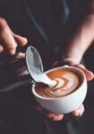 Πινακας σε καμβά LATTE ART COFFEE