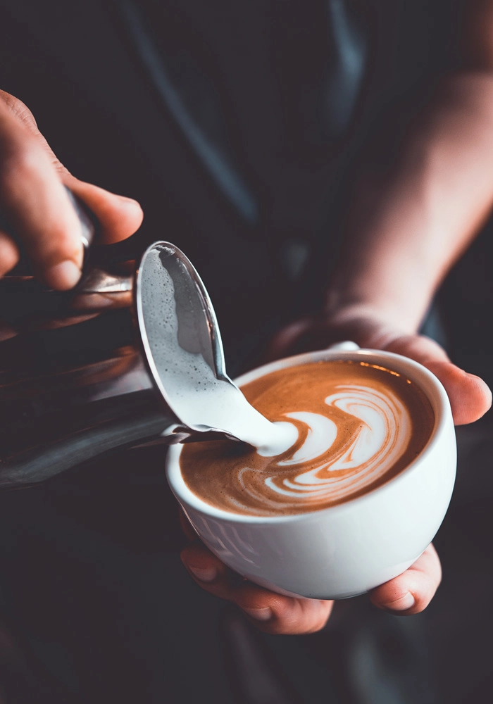 Πινακας σε καμβά LATTE ART COFFEE