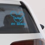 Αυτοκολλητο Αυτοκινητου MICKEY ON BOARD