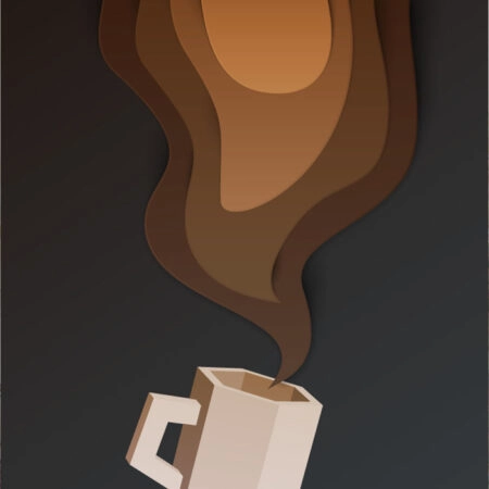 Πινακας σε καμβά MINIMALISTIC COFFEE - Food and Drink Sticky 5