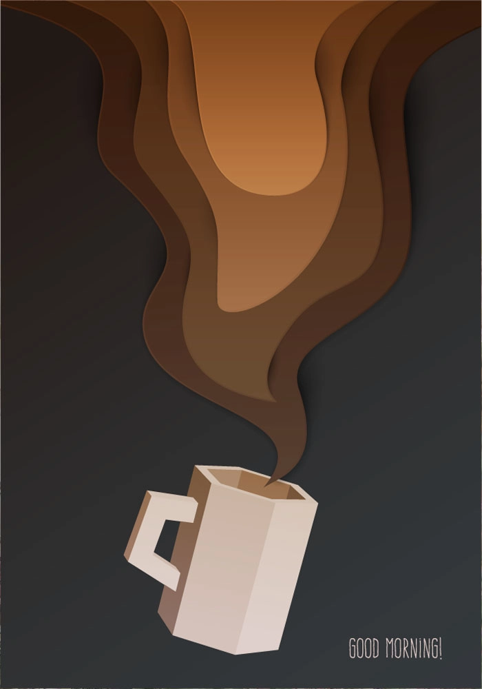 Πινακας σε καμβά MINIMALISTIC COFFEE