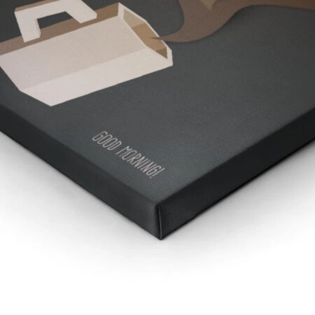 Πινακας σε καμβά MINIMALISTIC COFFEE - Food and Drink Sticky 2