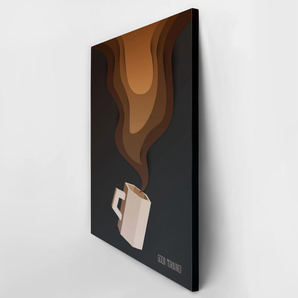 Πινακας σε καμβά MINIMALISTIC COFFEE