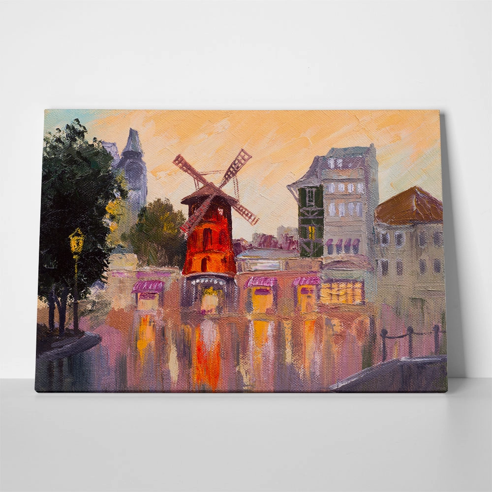 Πινακας σε καμβά MOULIN ROUGE PAINTING