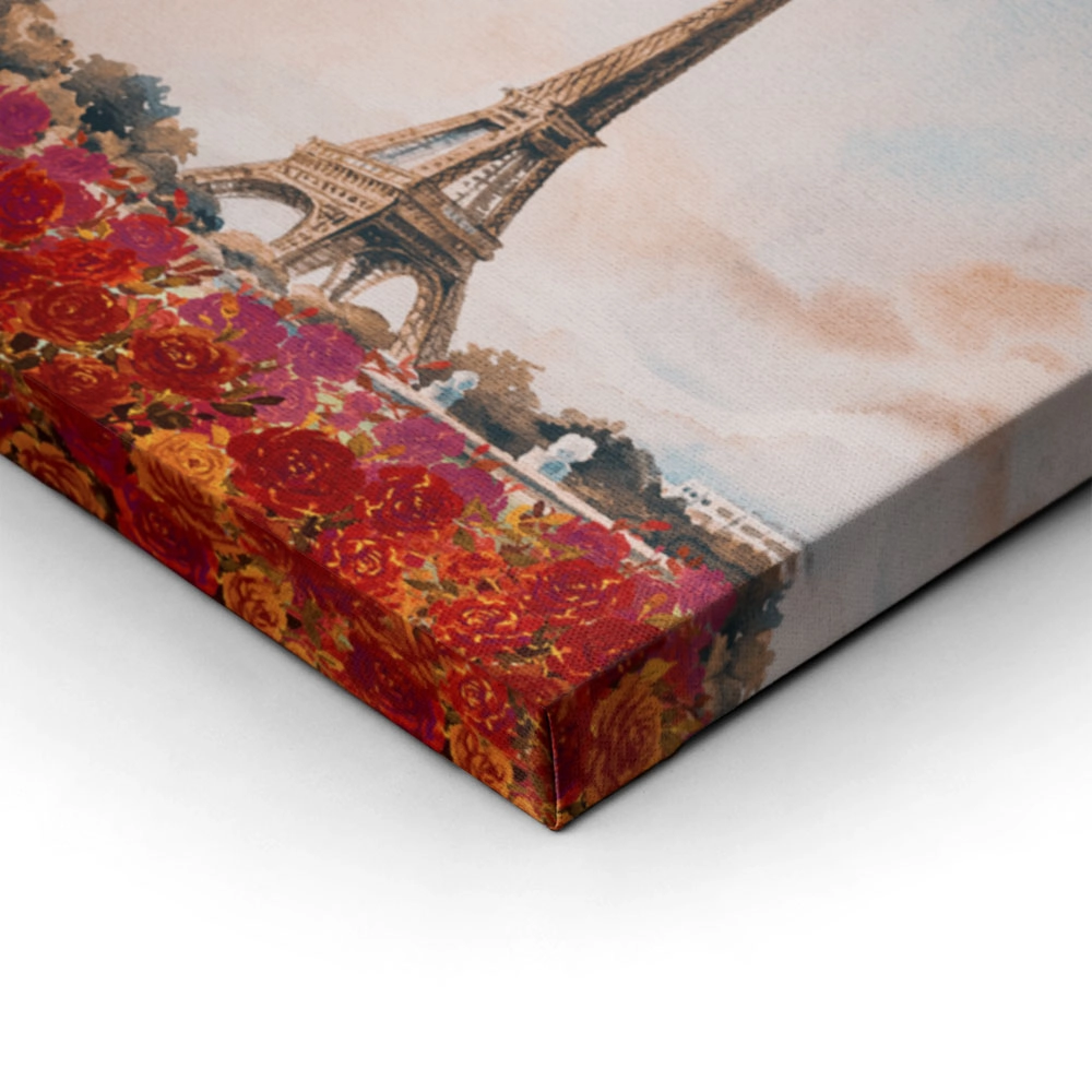 Πινακας σε καμβά PARIS EIFFEL LANDSCAPE PAINTING