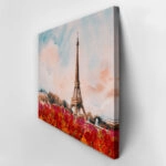 Πινακας σε καμβά PARIS EIFFEL LANDSCAPE PAINTING