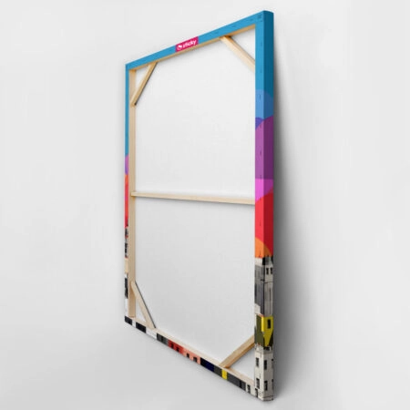 Πινακας σε καμβά POP ART PARIS - Παρισι Sticky 4