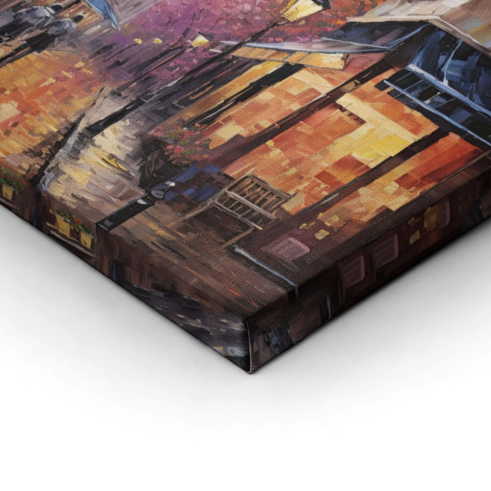 Πινακας σε καμβά ROMANTIC PARIS PAINTING