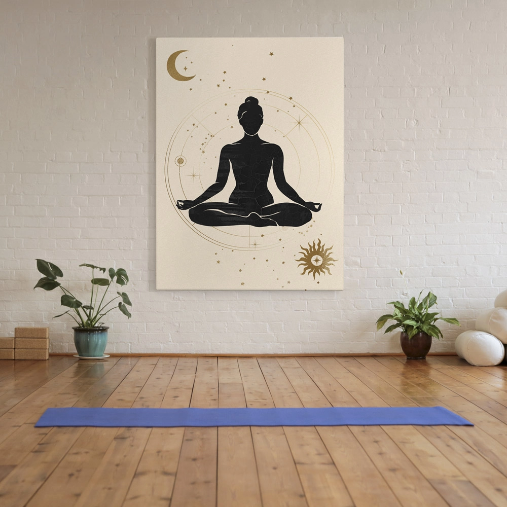 Πινακας σε καμβά YOGA ASTROLOGY