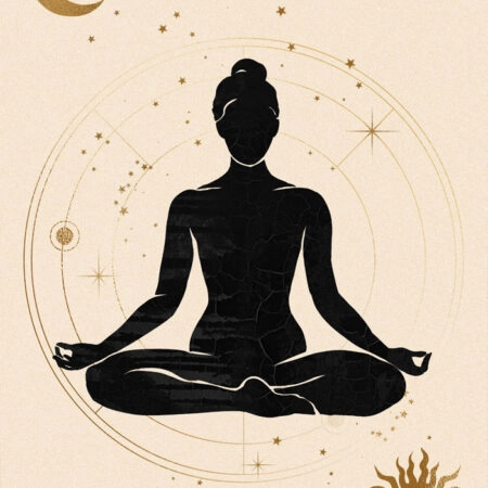 Πινακας σε καμβά YOGA ASTROLOGY - Πορτραιτα και Φιγουρες Sticky 5
