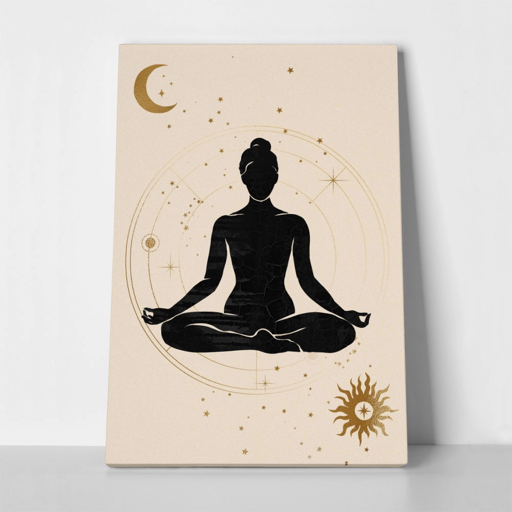 Πινακας σε καμβά YOGA ASTROLOGY