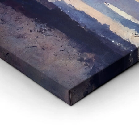 Πινακας σε καμβά YOGA AT SUNSET 2 - Αθληματα και Χομπυ Sticky 2