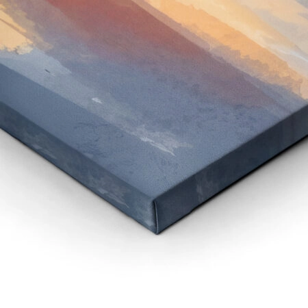 Πινακας σε καμβά YOGA AT SUNSET - Αθληματα και Χομπυ Sticky 2