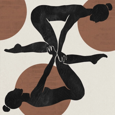 Πινακας σε καμβά YOGA BALANCE - Πορτραιτα και Φιγουρες Sticky 5