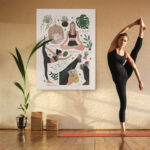 Πινακας σε καμβά YOGA LIFESTYLE