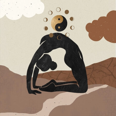 Πινακας σε καμβά YOGA MEDITATION - Αθληματα και Χομπυ Sticky 5
