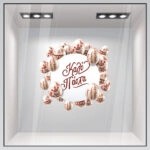 Αυτοκόλλητο Βιτρίνας HAPPY EASTER EGGS 2