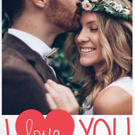 Πίνακας σε καμβά I LOVE YOU COUPLE - Πίνακες με δικες σου φωτογραφίες Sticky 5