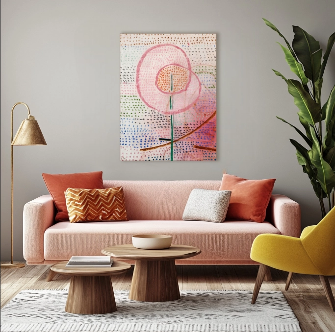 Πινακας σε καμβά PAUL KLEE - BLOSSOMING