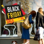 Αυτοκολλητο Εκπτωσεων BLACK FRIDAY 2