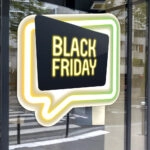 Αυτοκολλητο Εκπτωσεων BLACK FRIDAY NEON 1