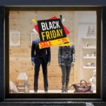 Αυτοκολλητο Εκπτωσεων BLACK FRIDAY 2