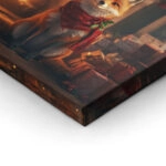 Πινακας σε καμβά CHRISTMAS FOX