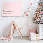 Πινακας σε καμβά CHRISTMAS NOUN