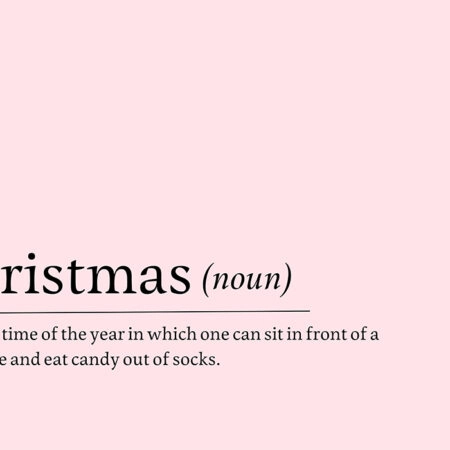 Πινακας σε καμβά CHRISTMAS NOUN - Χριστουγεννιάτικοι Πίνακες Sticky 5