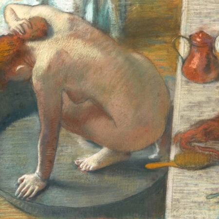 Πινακας σε καμβά DEGAS - THE TUB - Edgar Degas Sticky 5