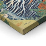 Πινακας σε καμβά HOKUSAI - KIRIFURI FALL AT KUROKAMI MOUNT