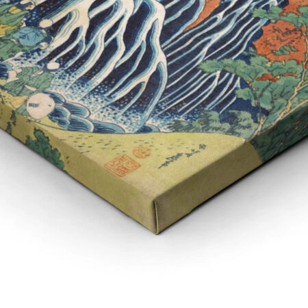 Πινακας σε καμβά HOKUSAI - KIRIFURI FALL AT KUROKAMI MOUNT - Hokusai Katsushika Sticky 2