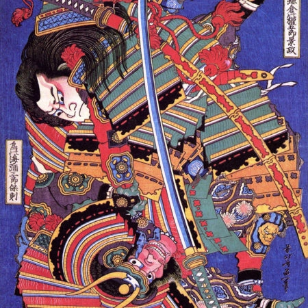 Πινακας σε καμβά HOKUSAI - THE KENGORO WARRIOR - Hokusai Katsushika Sticky 5