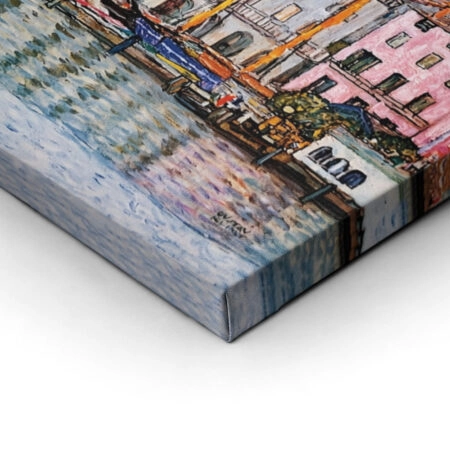 Πίνακας σε καμβά KLIMT - MALCESINE LAKE GARDA - Gustav Klimt Sticky 2