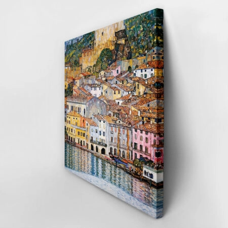 Πίνακας σε καμβά KLIMT - MALCESINE LAKE GARDA - Gustav Klimt Sticky 3