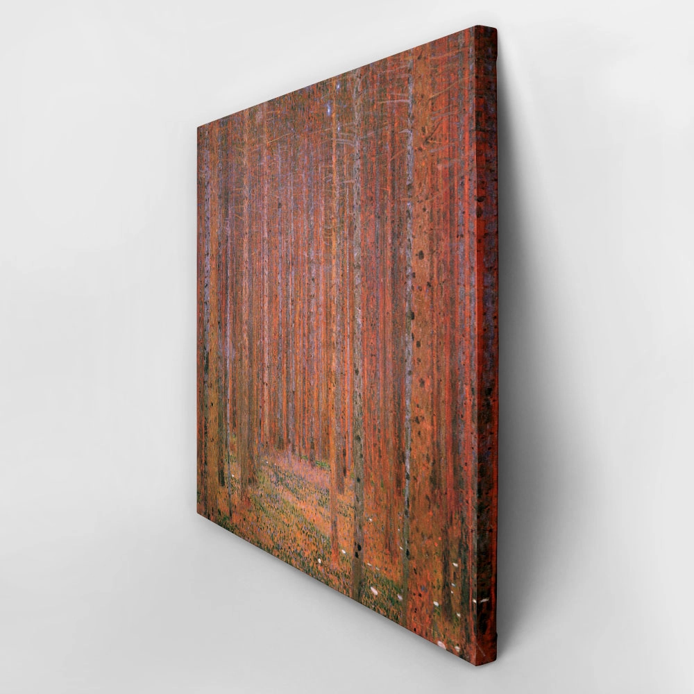 Πίνακας σε καμβά KLIMT - TANNENWALD