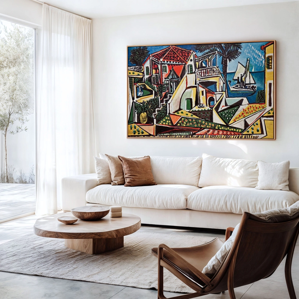 Πινακας σε καμβά PICASSO - MEDITERRANEAN LANDSCAPE