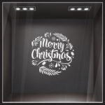 Χριστουγεννιάτικο αυτοκόλλητο MERRY CHRISTMAS 6