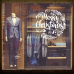 Χριστουγεννιάτικο αυτοκόλλητο MERRY CHRISTMAS 6