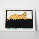 Πινακας σε καμβά MERRY XMAS EDWARD PENFIELD