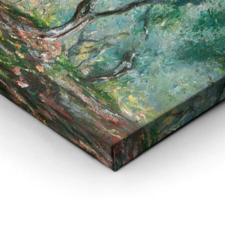 Πινακας σε καμβά MONET - OLIVE TREE IN MORENO GARDEN - Monet Claude Sticky 3
