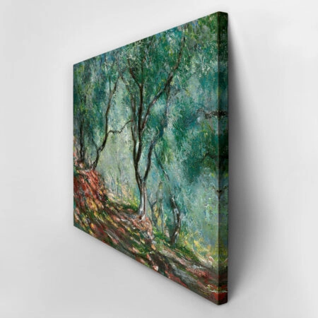 Πινακας σε καμβά MONET - OLIVE TREE IN MORENO GARDEN - Monet Claude Sticky 4