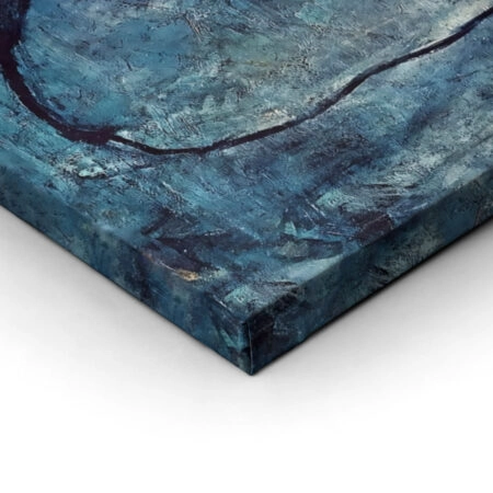 Πινακας σε καμβά PICASSO - BLUE NUDE - Pablo Picasso Sticky 2