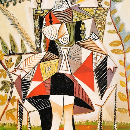 Πινακας σε καμβά PICASSO - FEMME AU JARDIN - Pablo Picasso Sticky 5