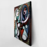 Πινακας σε καμβά PICASSO - GIRL BEFORE A MIRROR