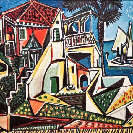Πινακας σε καμβά PICASSO - MEDITERRANEAN LANDSCAPE - Pablo Picasso Sticky 9