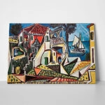 Πινακας σε καμβά PICASSO - MEDITERRANEAN LANDSCAPE