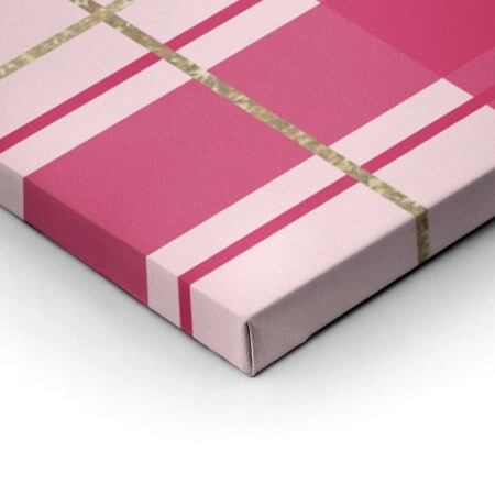 Πινακας σε καμβά PINK CHRISTMAS GIFT PAPER - Χριστουγεννιάτικοι Πίνακες Sticky 2