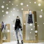 Χριστουγεννιάτικο αυτοκόλλητο SNOWFLAKES 1
